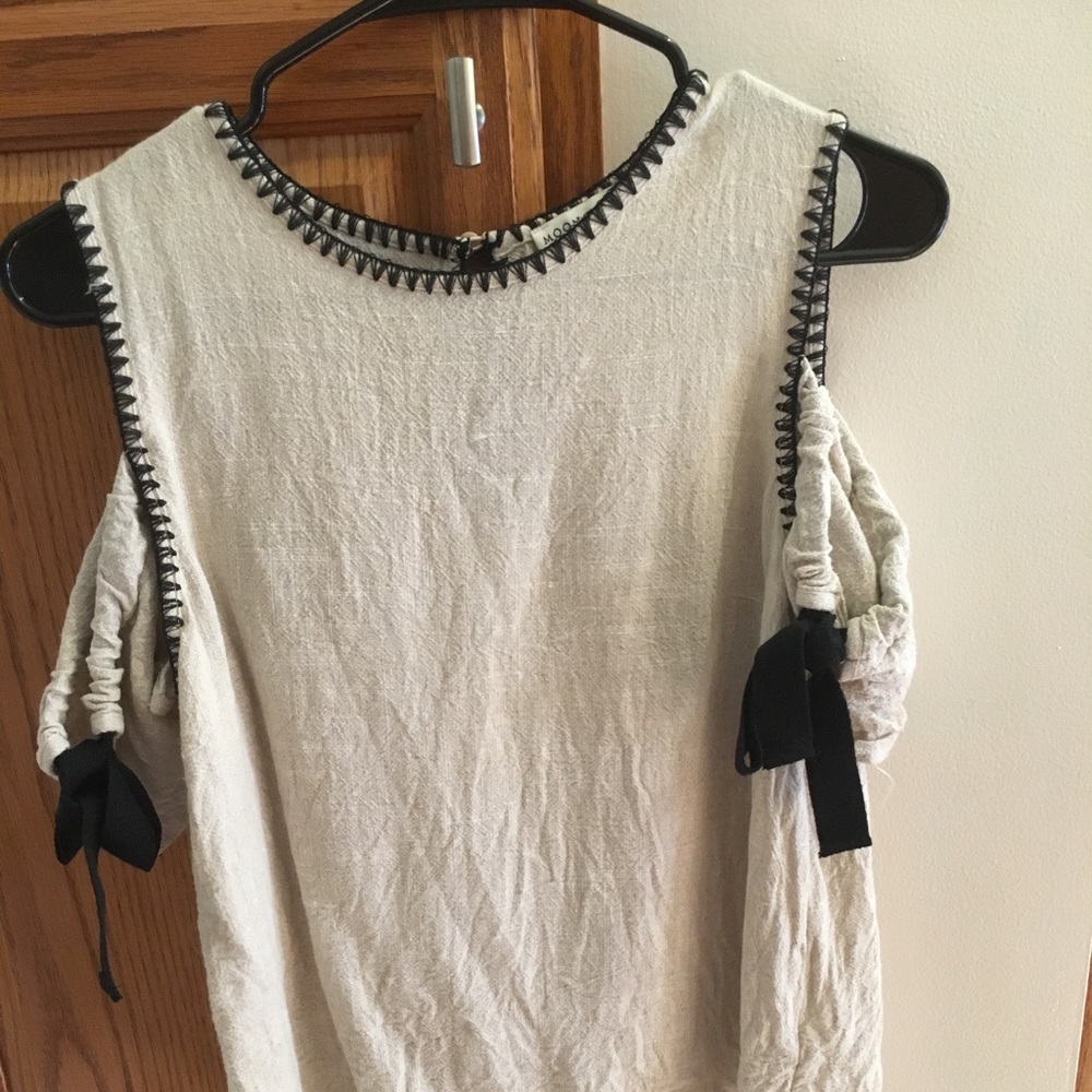 Moon River Open Shoulder Top